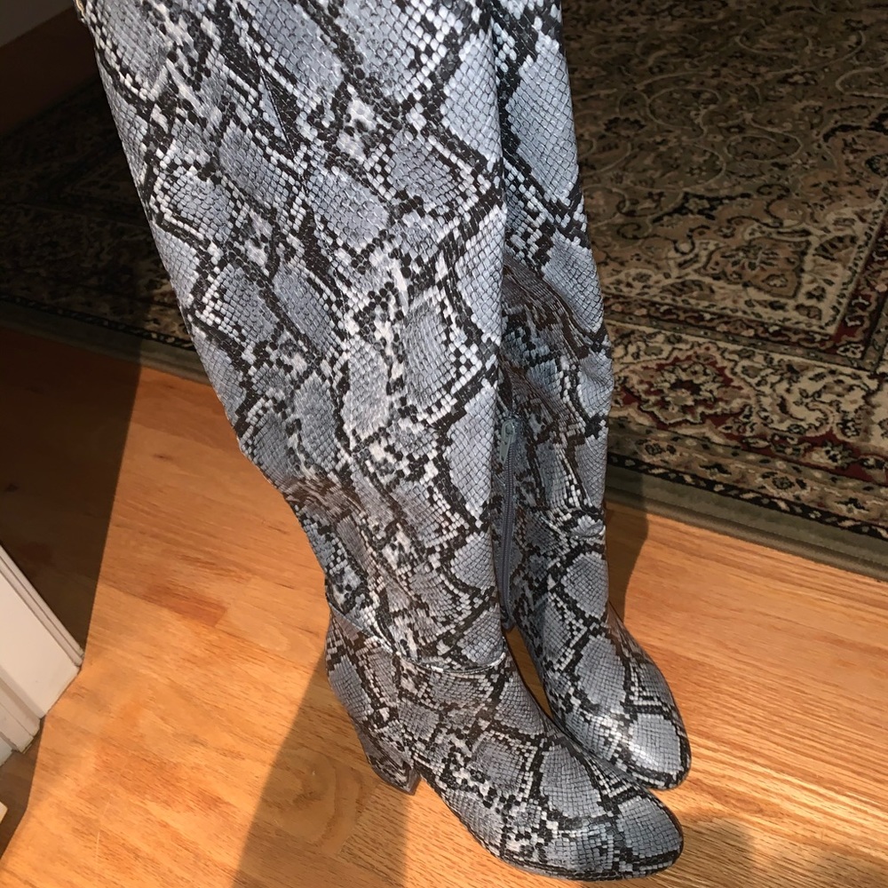 Steve Madden Snakeskin Boots